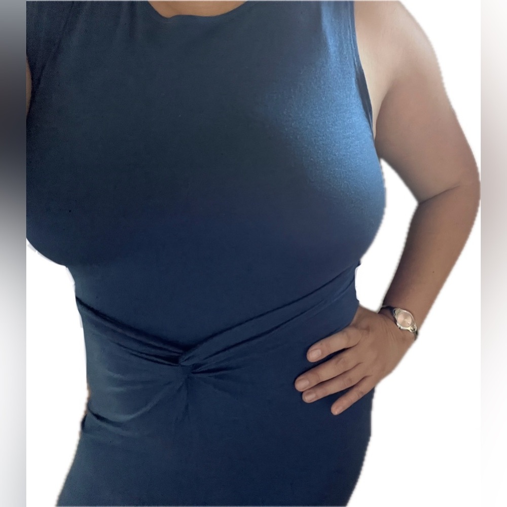 REFORMATION The Rylan Knit Two Piece Set Crop Tank Top Maxi Slit Skirt Sexy - Picture 11 of 15